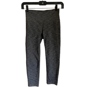 Athleta Chaturranga Heather Gray Capri Leggings Size XXS